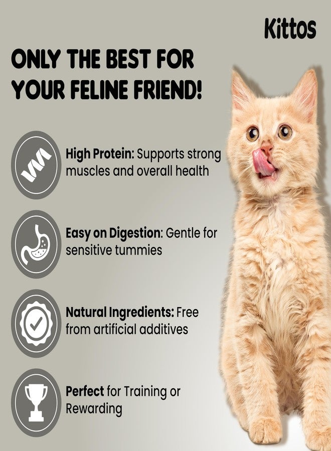 Trixie Combo of 1 Trixie Playing Tunnel for Cats, Interactive Cat Toy for Indoor & Outdoor Play (50 x 25 cm) (Color May Vary) and 3 Pack of Kittos Tuna Jerky Strips Cat Treats, 35 g Each - Image 3